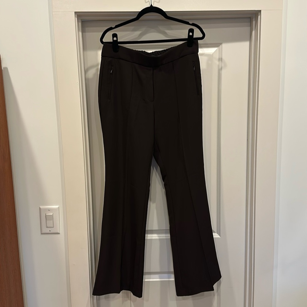 Brown Pull-On Flare The Limited Pants - Size 12